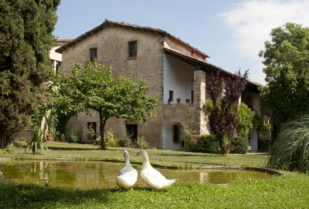 Zahrada ubytování Casa Prat