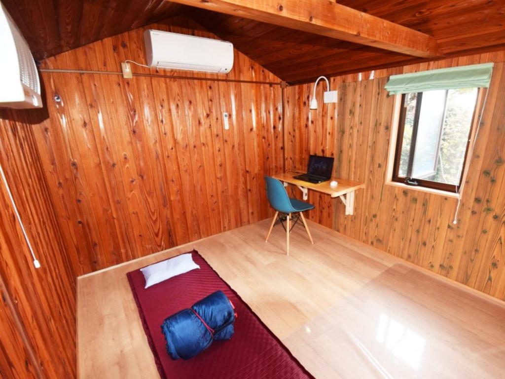 TV a/nebo společenská místnost v ubytování Tonosaki Bungalow & BBQ