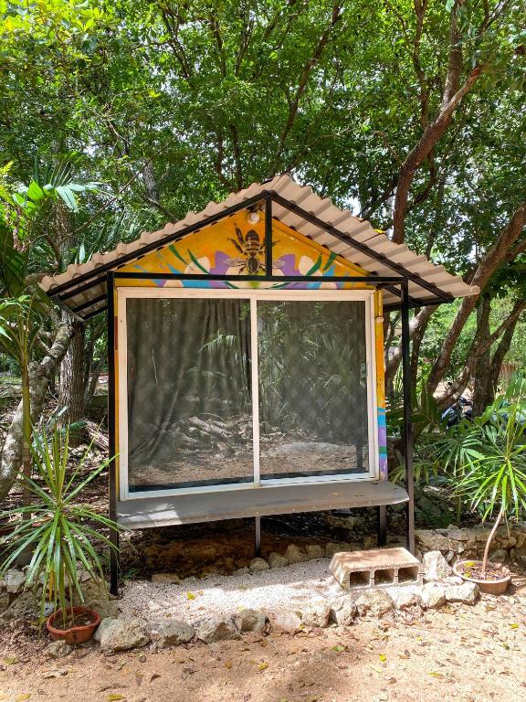 Zahrada ubytování Xkopek, Camping y Cabañas