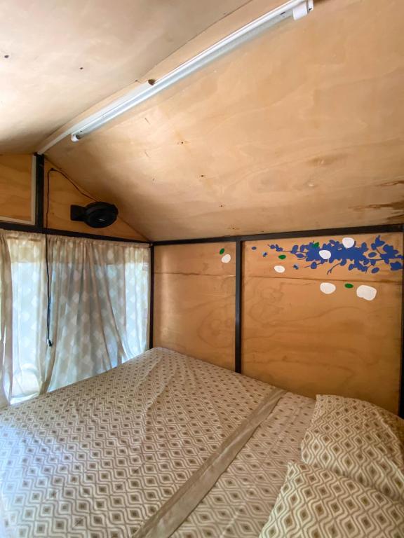 Postel nebo postele na pokoji v ubytování Xkopek, Camping y Cabañas