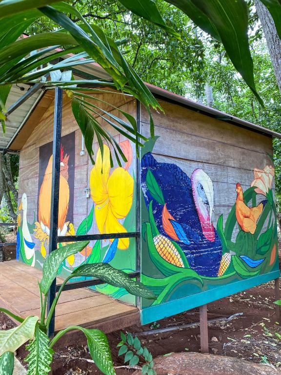 Zahrada ubytování Xkopek, Camping y Cabañas