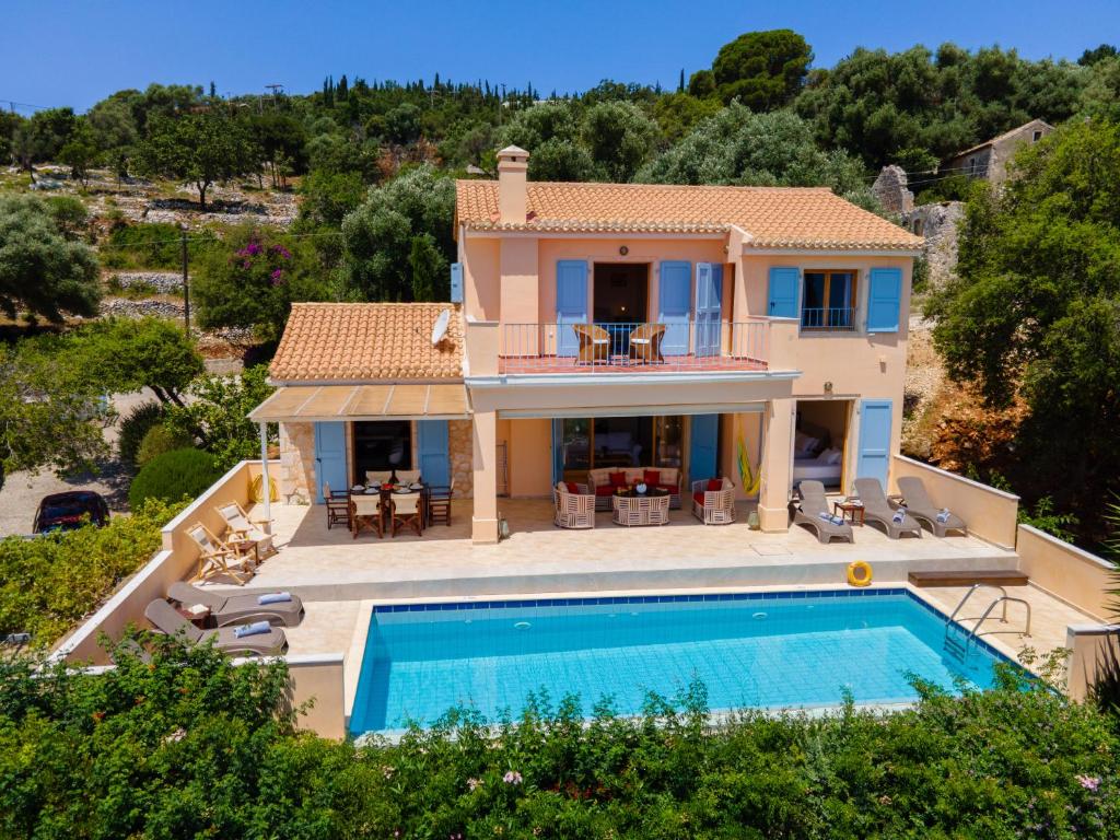 Bazén v ubytování Villa Apollo up to 8px, private pool nebo v jeho okolí
