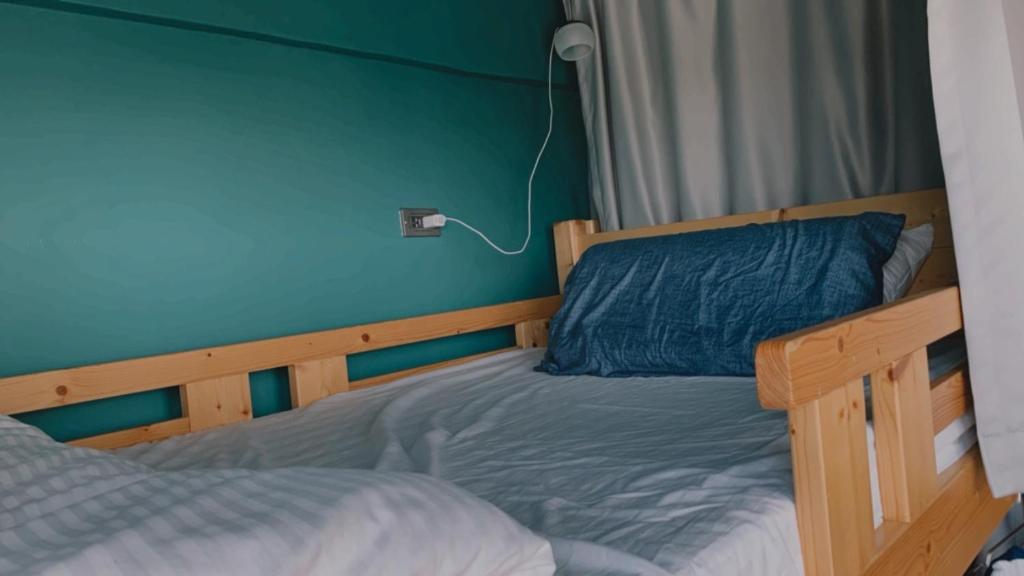 Postel nebo postele na pokoji v ubytování Amouter HC