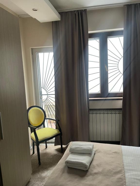 Letto o letti in una camera di City Code In Joy