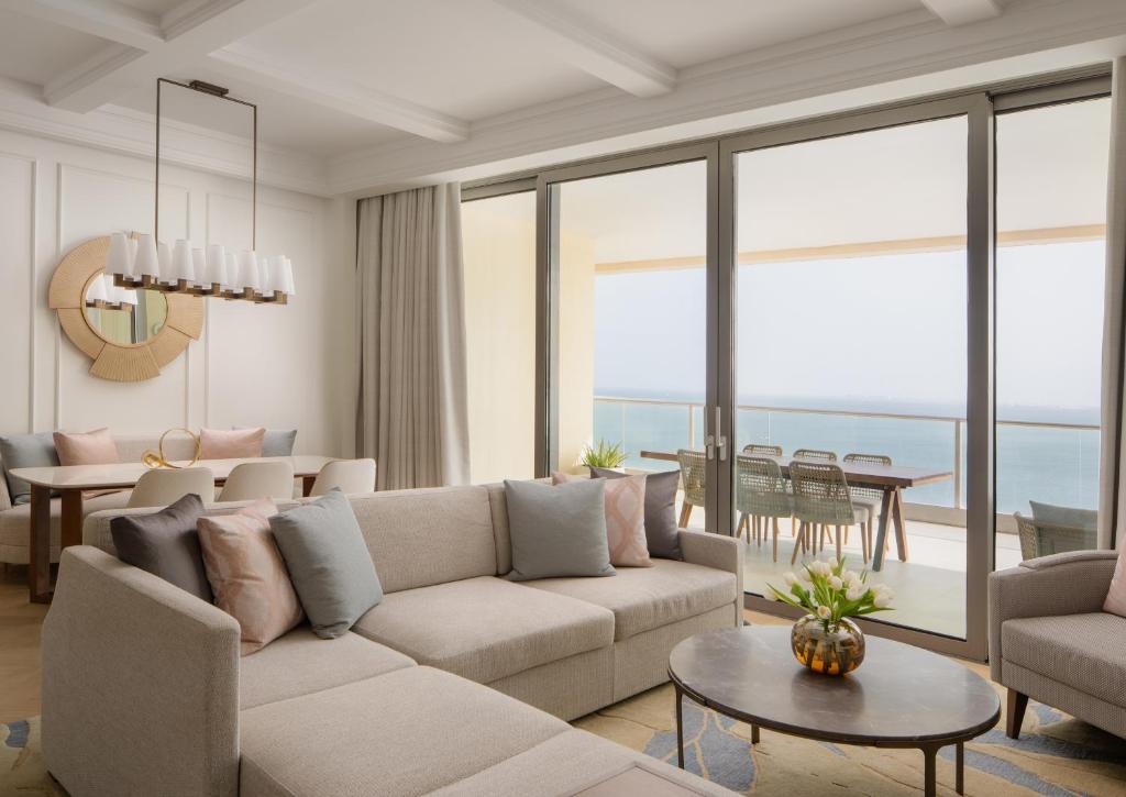 Posezení v ubytování Four Seasons Resort and Residences at The Pearl - Qatar