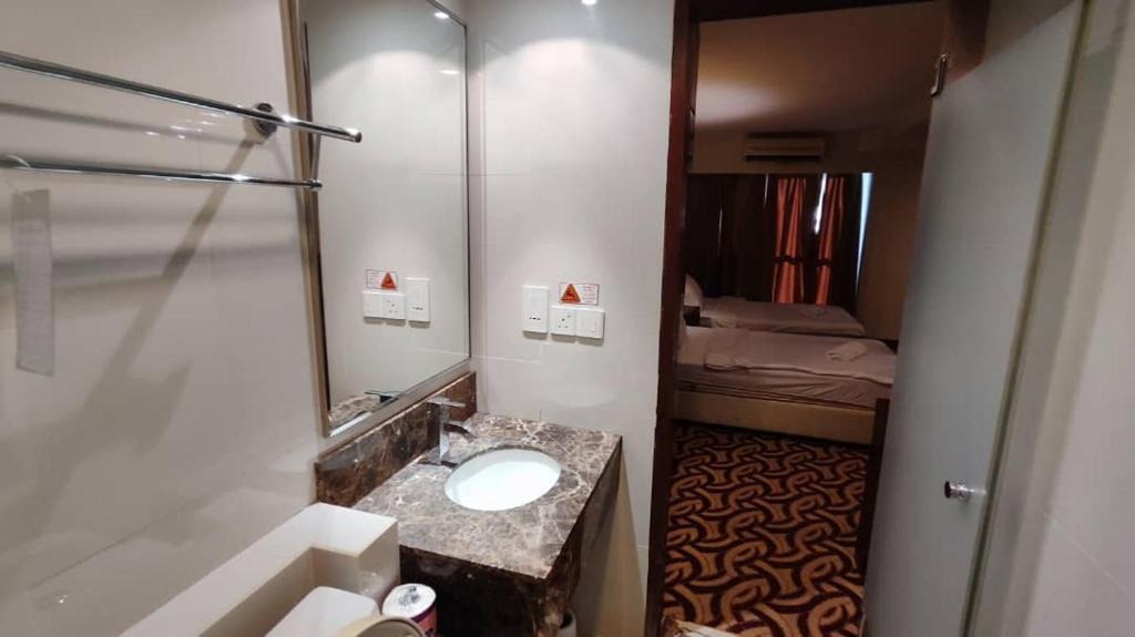 Koupelna v ubytování SUN GARDEN Studio and Residences at South China Sea Place Suites