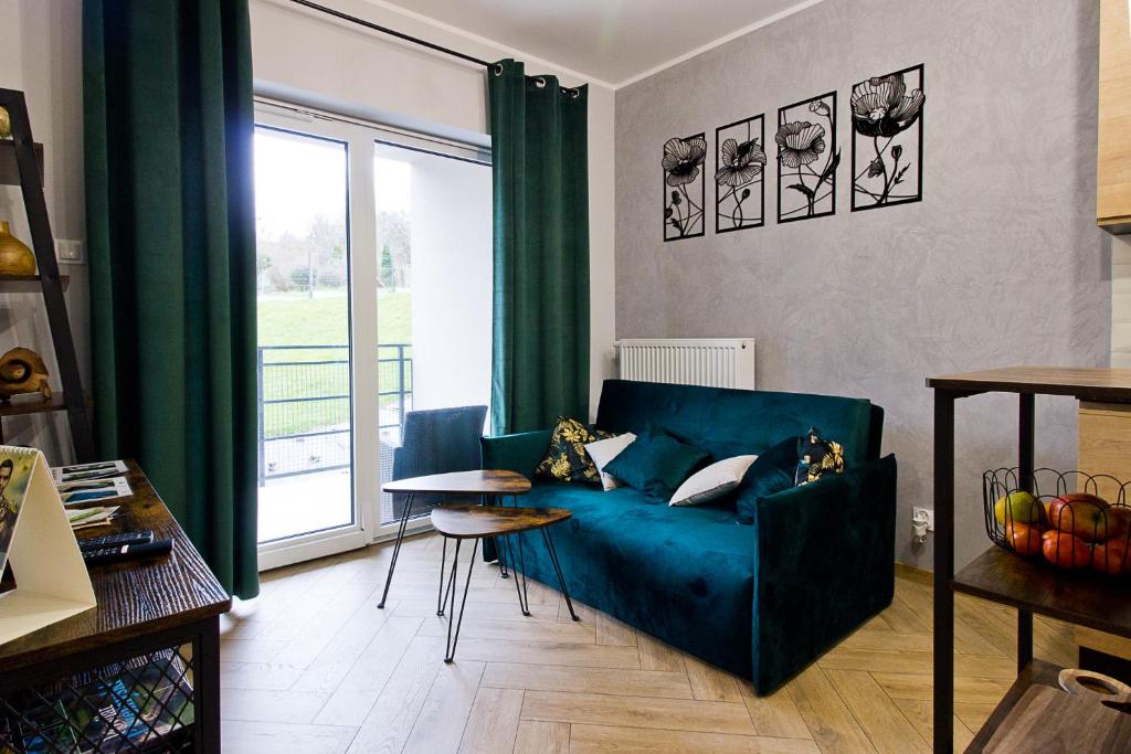 Posezení v ubytování Apartament Tatarska Przemyśl