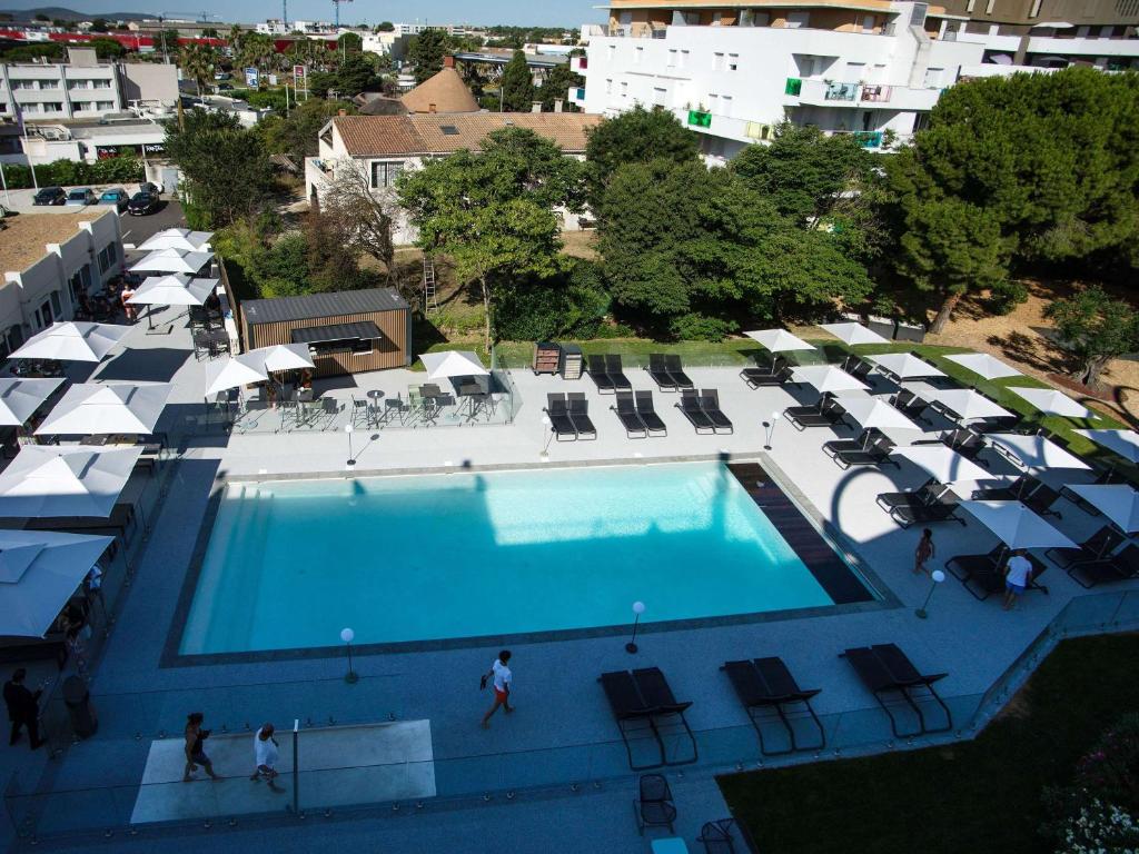 Bazén v ubytování Novotel Montpellier nebo v jeho okolí