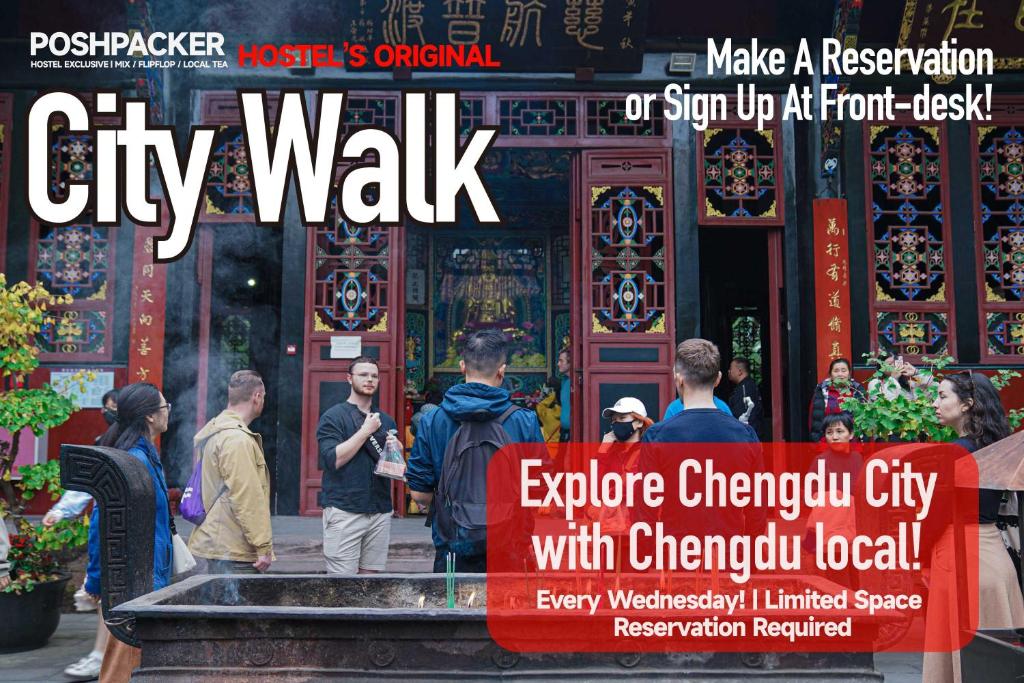 Fotografie z fotogalerie ubytování Chengdu Local Tea Hostel - Short Walk To Taikooli - Chill & Social Coffee Lounge - Metro downstairs - Free Activities - Friendly English Speaking Staff - Tibet, Panda, Buddha & Snow Mountain Tours v destinaci Čcheng-tu
