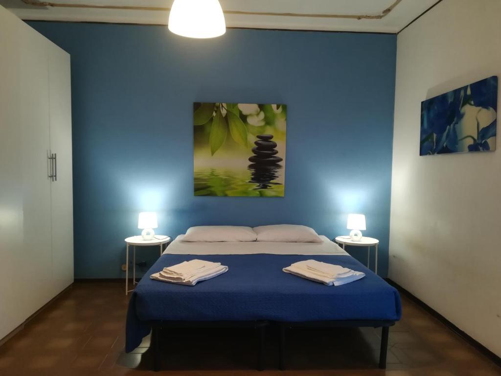 Katil atau katil-katil dalam bilik di DaNicolas Novara Apartment