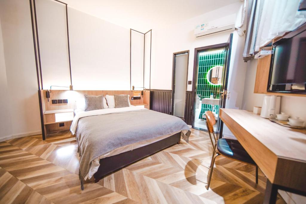POSHPACKER·Chengdu Local Tea Hostel - Camera Doppia Economica Con Bagno Privato