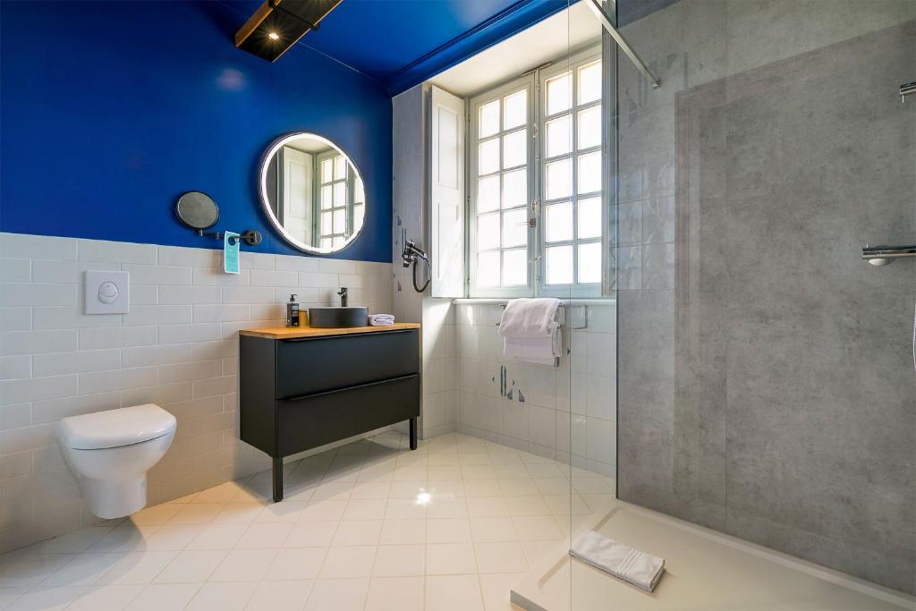 Koupelna v ubytování ibis Styles Dijon Sud Domaine De Beauregard 21600 Longvic