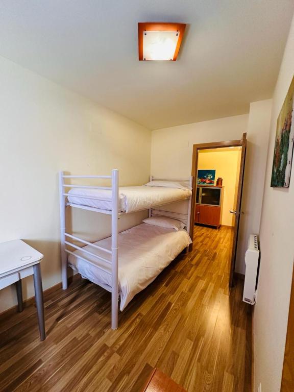 Postel nebo postele na pokoji v ubytování Bonito Apartamento en Ainsa