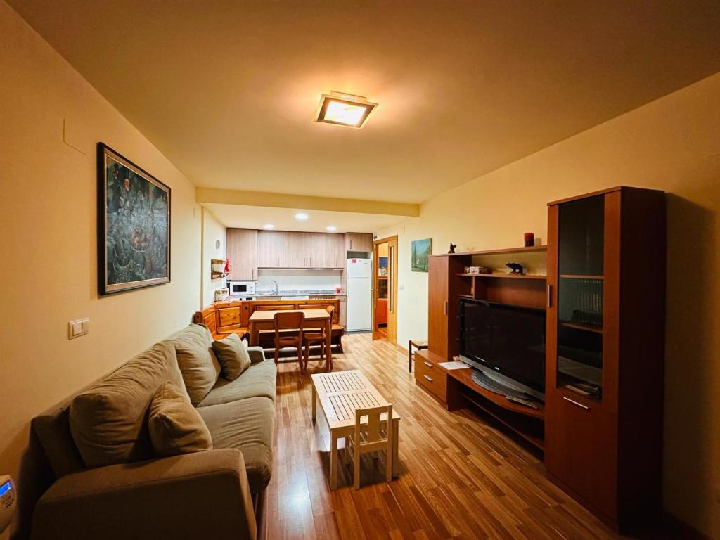 Posezení v ubytování Bonito Apartamento en Ainsa