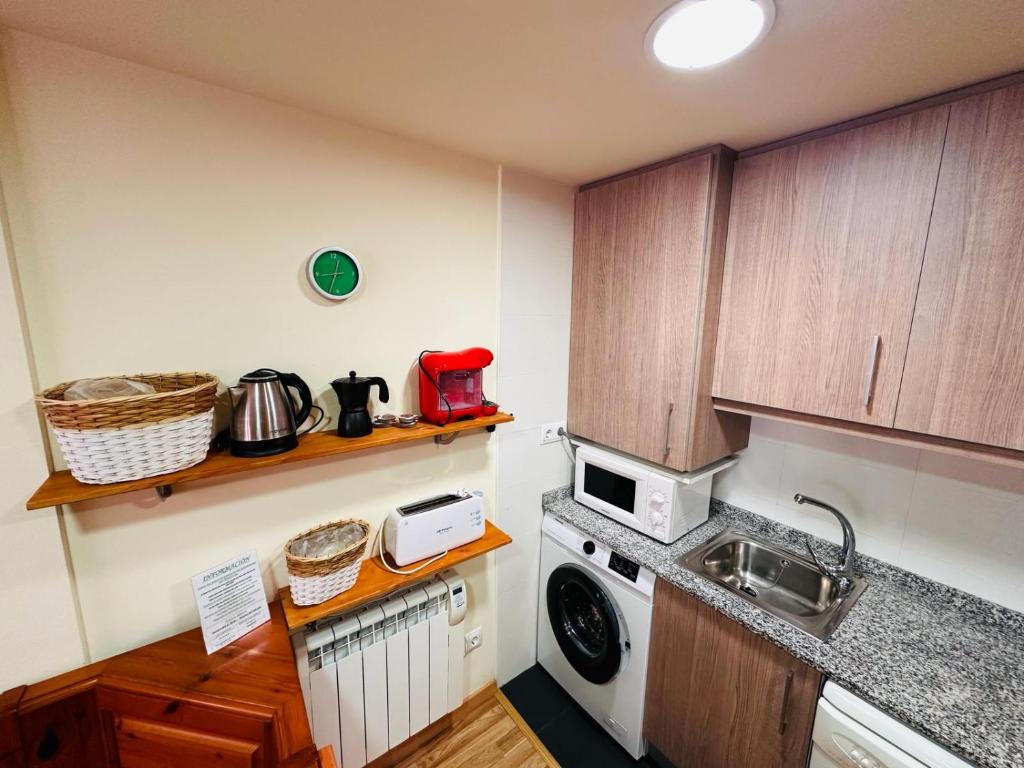 Kuchyň nebo kuchyňský kout v ubytování Bonito Apartamento en Ainsa