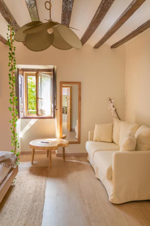 Posezení v ubytování Casa Rural La Molinera Etxea
