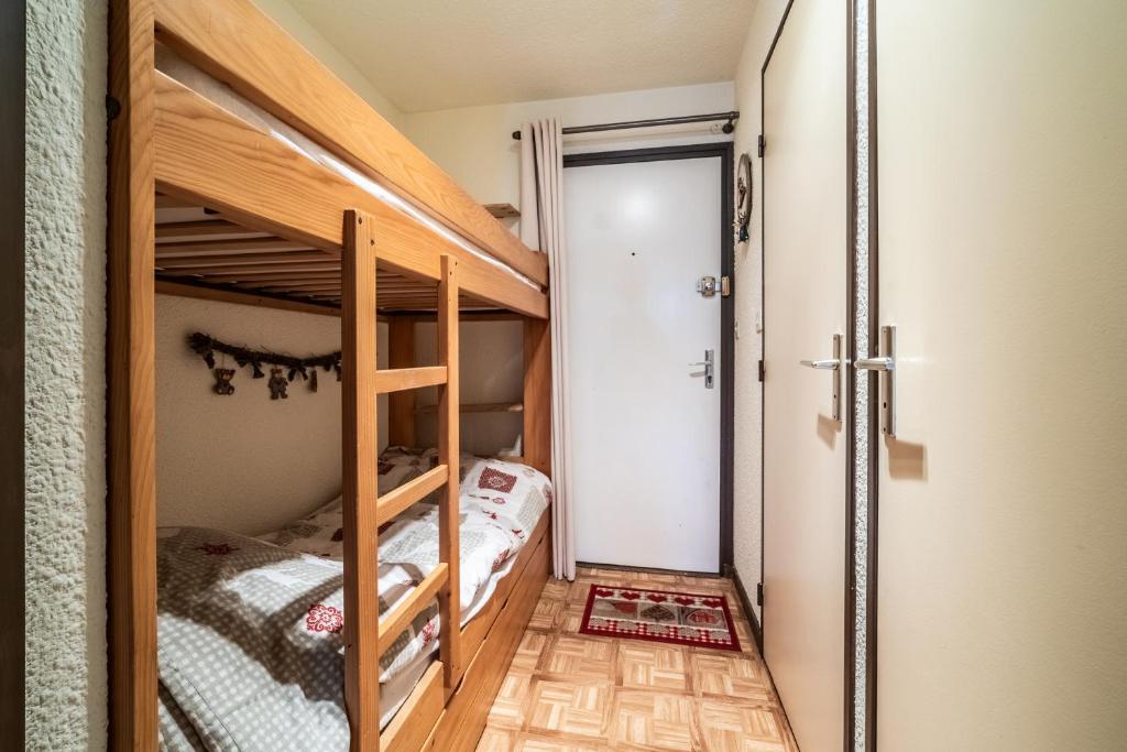 Postel nebo postele na pokoji v ubytování Morillon - Studio 4 personnes
