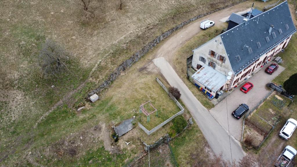 Letecký snímek ubytování La ferme au gîte. (accepte les animaux)