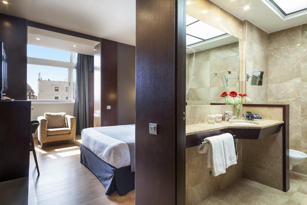 Kúpeľňa v ubytovaní Acta Atrium Palace