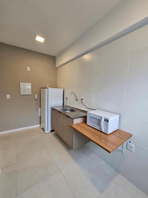 Kuchyň nebo kuchyňský kout v ubytování Aero Hotel Salvador Aeroporto