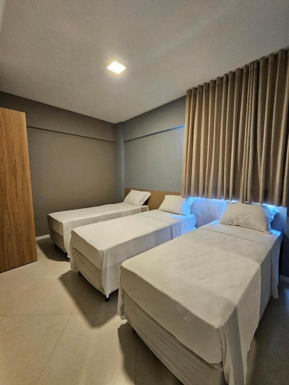 Postel nebo postele na pokoji v ubytování Aero Hotel Salvador Aeroporto