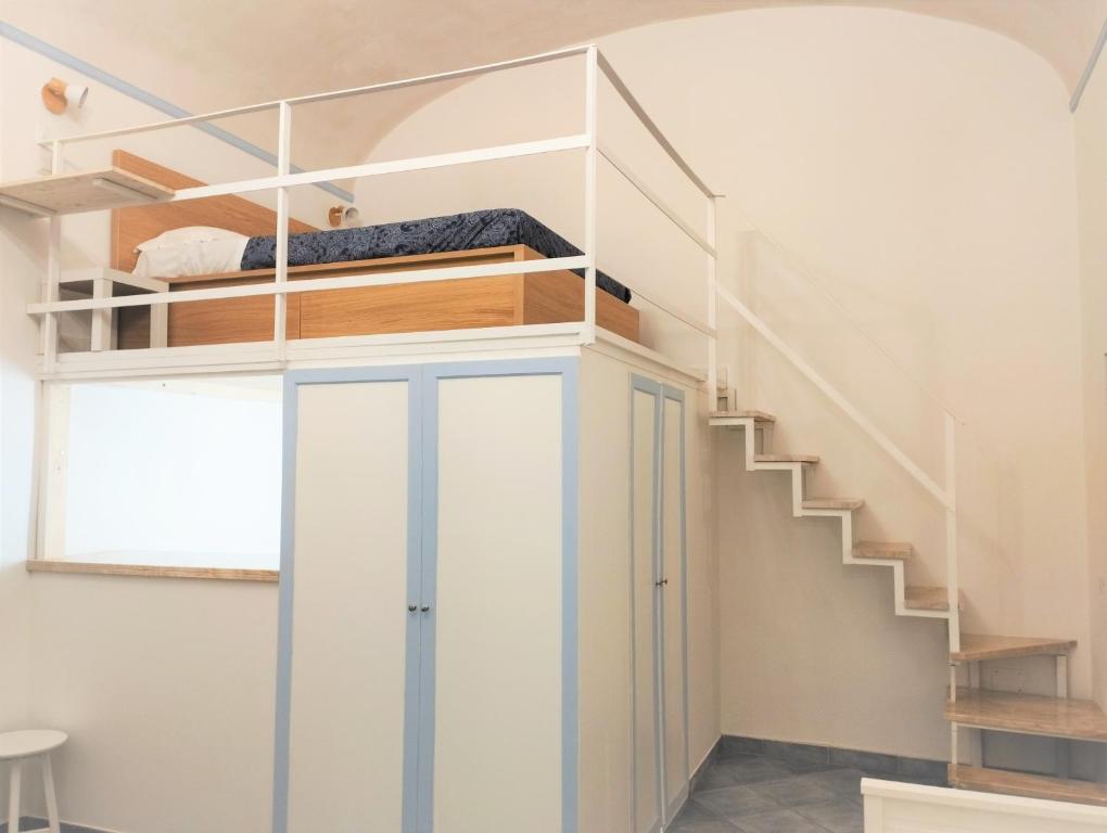 Residence e appartamenti Bausan tesisinde bir balkon veya teras