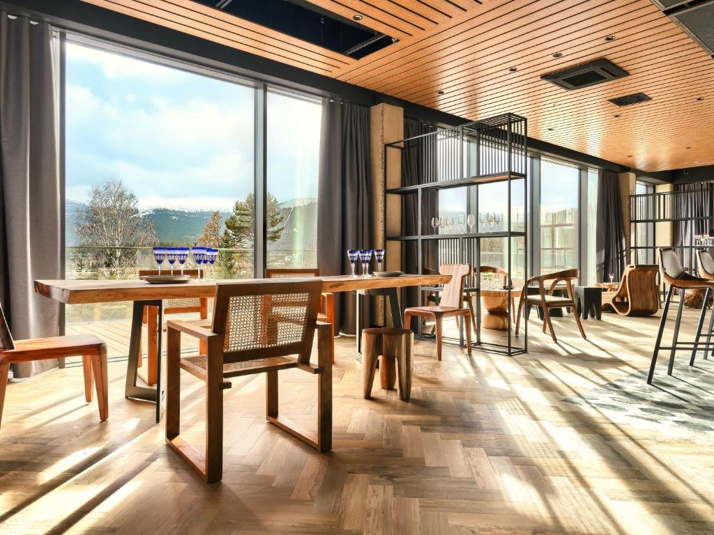 Restaurace v ubytování Happy Valley Resort Szklarska Poręba