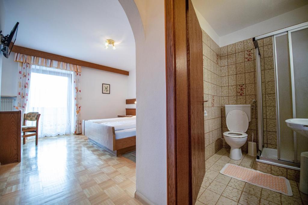Koupelna v ubytování Zilli Rooms