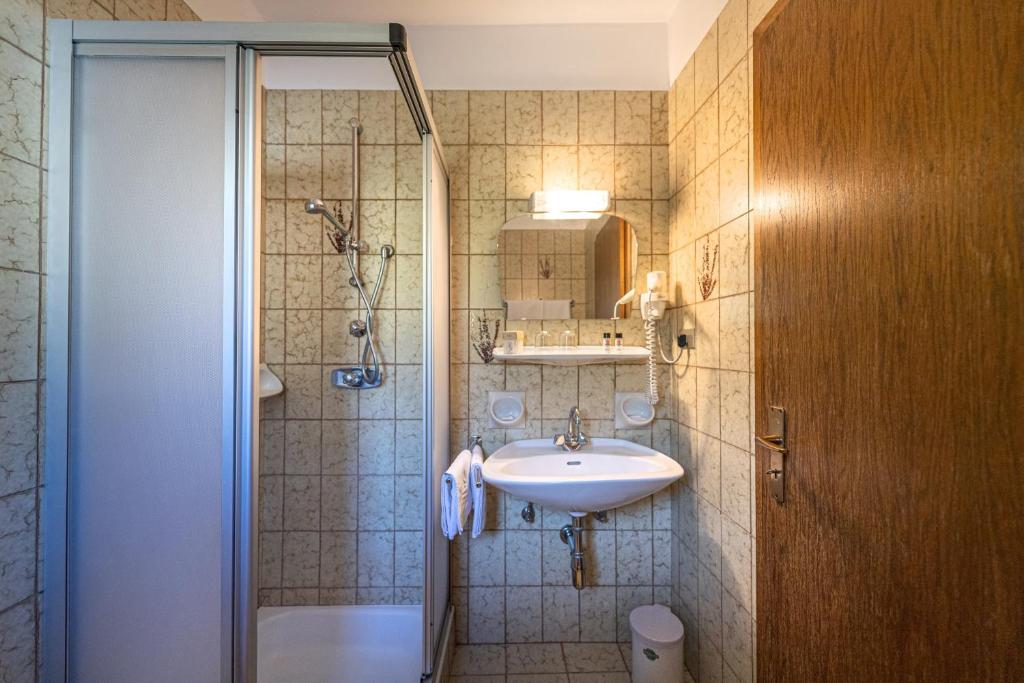 Koupelna v ubytování Zilli Rooms