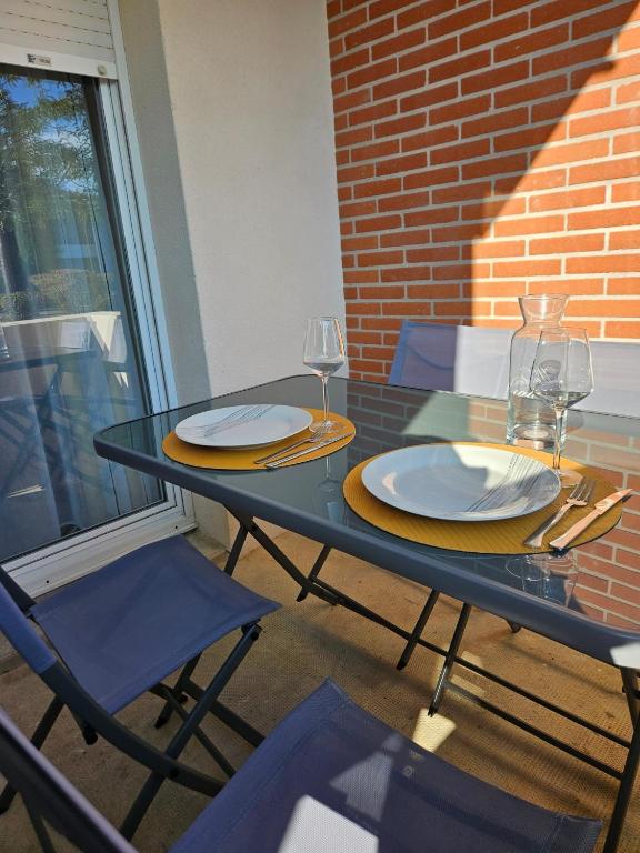 LE MONTI appartement proche MEETT, Aéroport Blagnac, Airbus, Golf international de Seilh - One-Bedroom Apartment