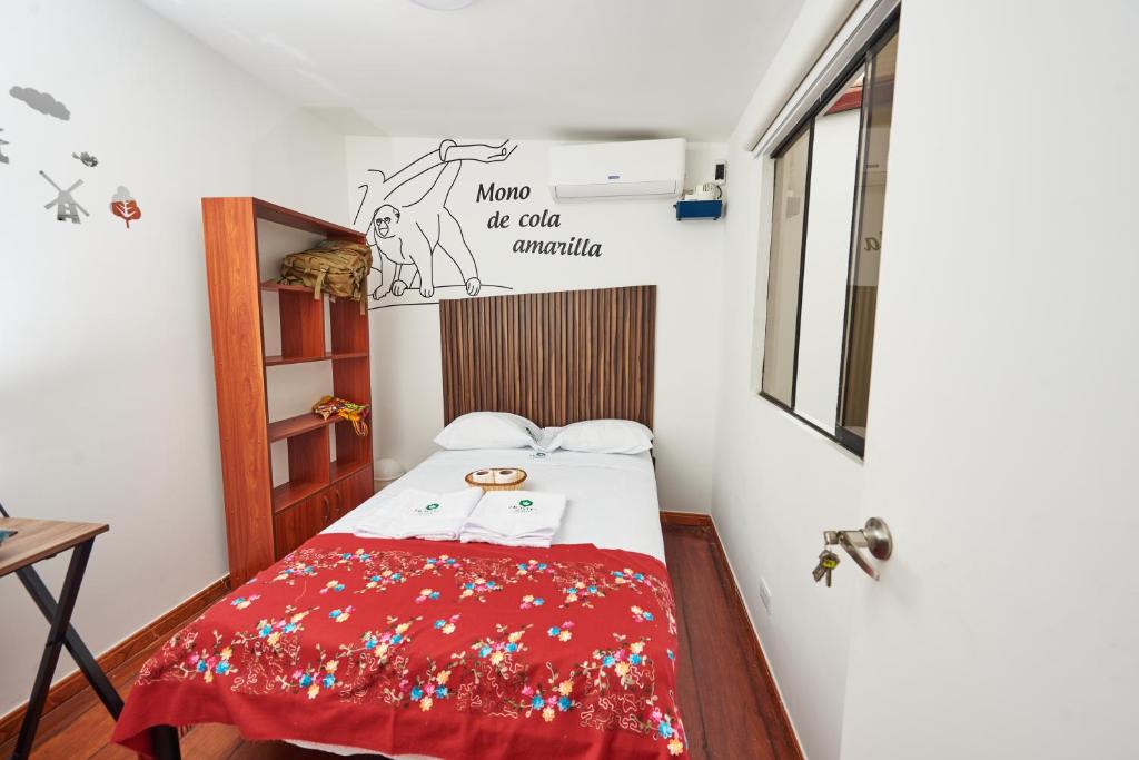 Letto o letti in una camera di Hostel Prada