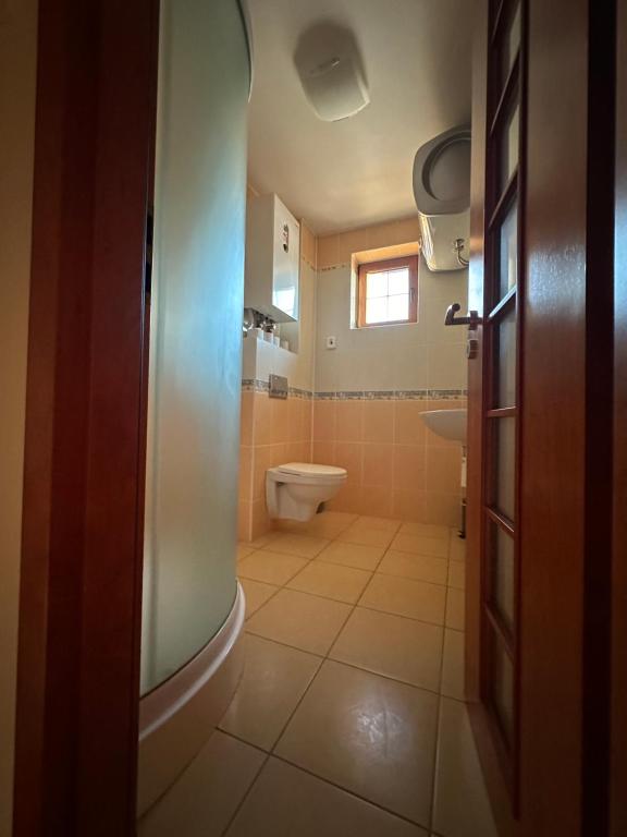 Koupelna v ubytování Apartmány Telgárt