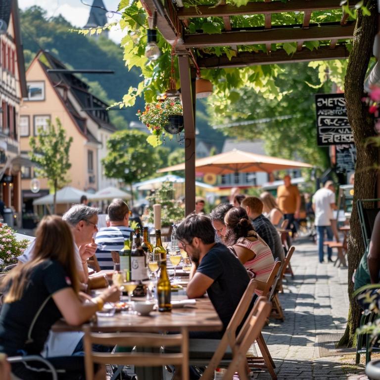 Clientes alojados en Weinberg Holiday Idyllische Ruhe, nahe den Weinbergen
