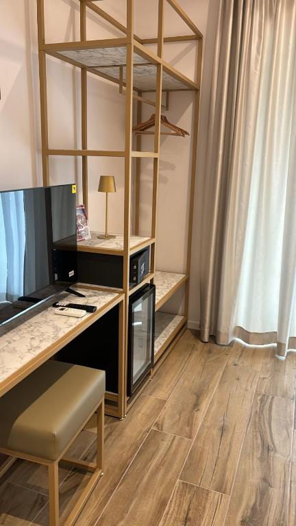 Kuchyň nebo kuchyňský kout v ubytování Romi Suite