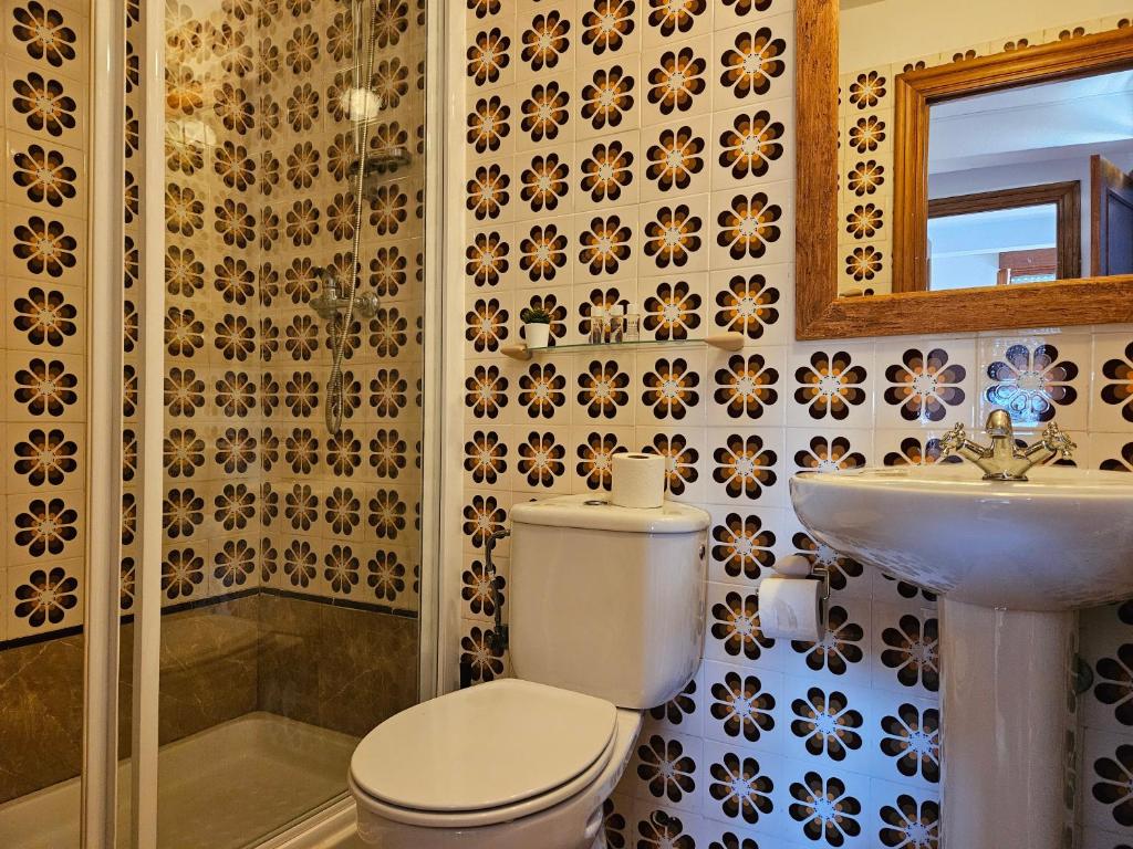 Koupelna v ubytování 17C01 Apartamento Caravia