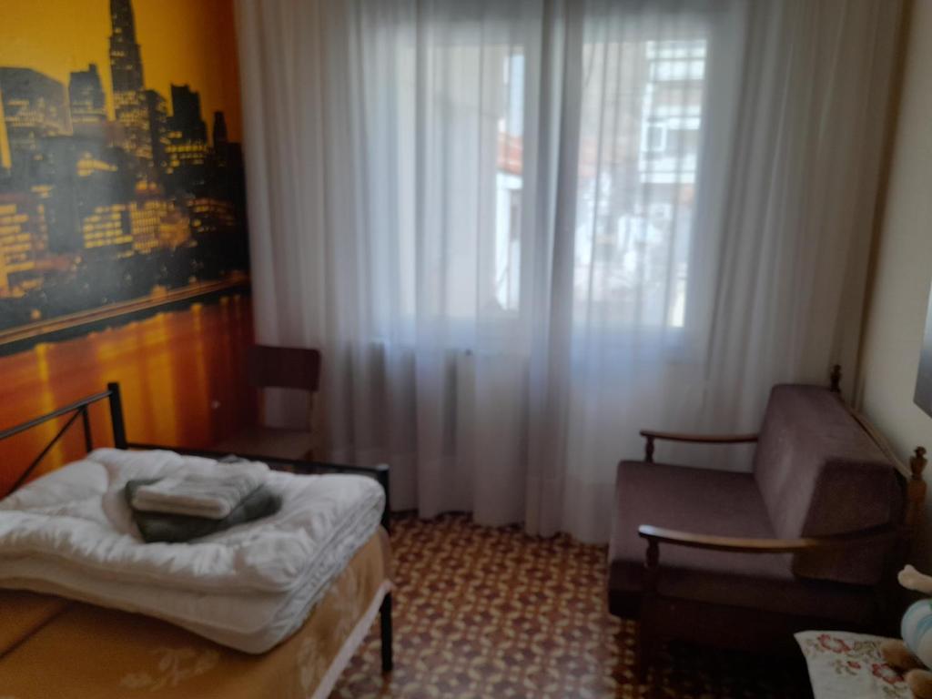 Postel nebo postele na pokoji v ubytování Friendly Philoxenia