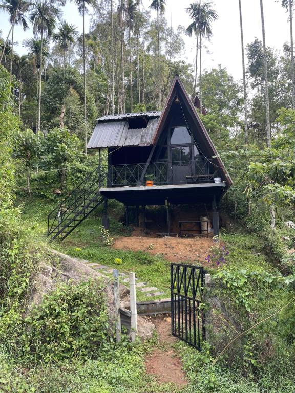 Zahrada ubytování Wetlands Wayanad Pool Resort with Natural Waterfalls