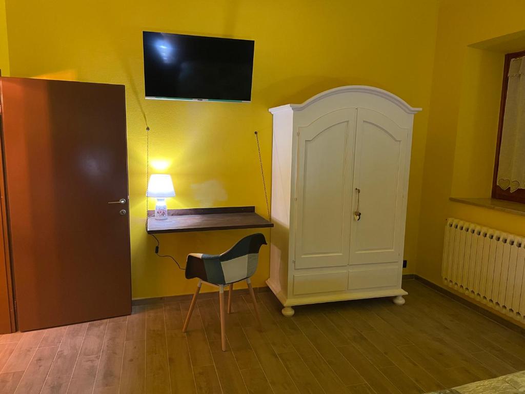TV a/nebo společenská místnost v ubytování A casa di Bice
