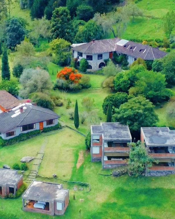Zahrada ubytování Nalanda Casa de Montaña