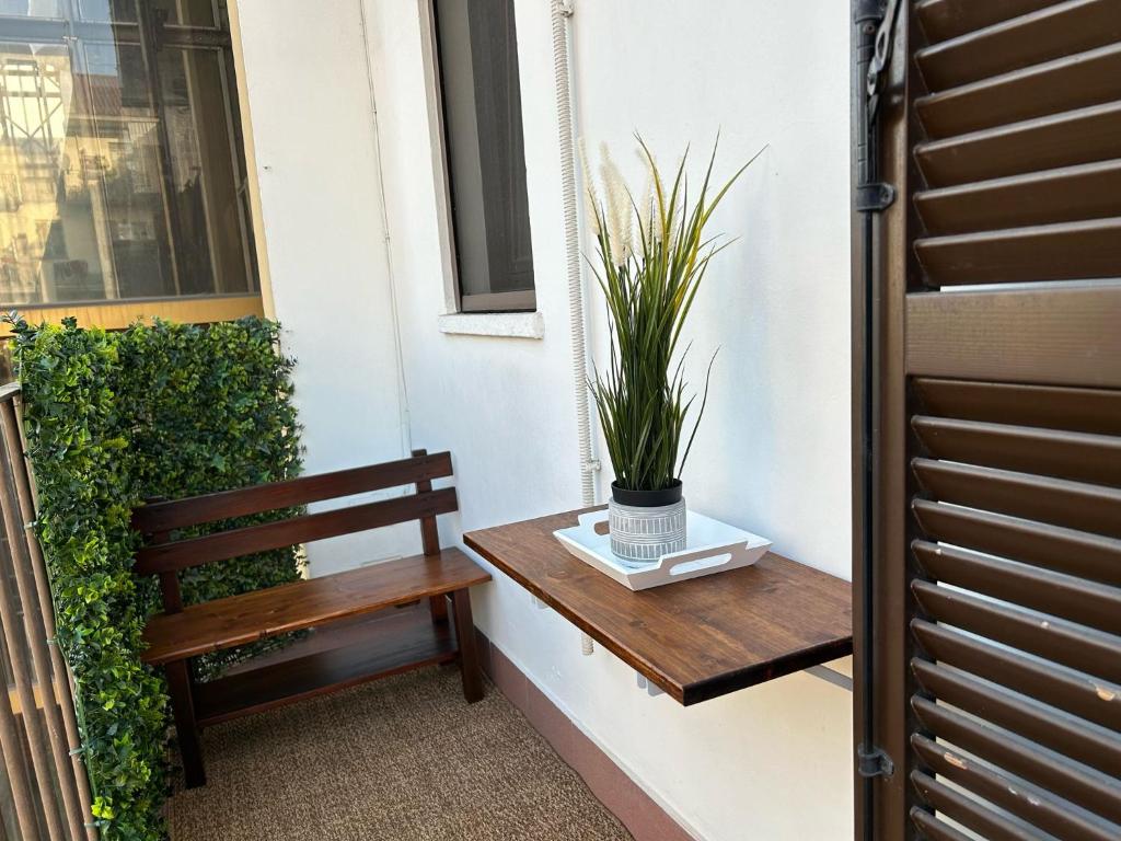 Balkón nebo terasa v ubytování Santhry House