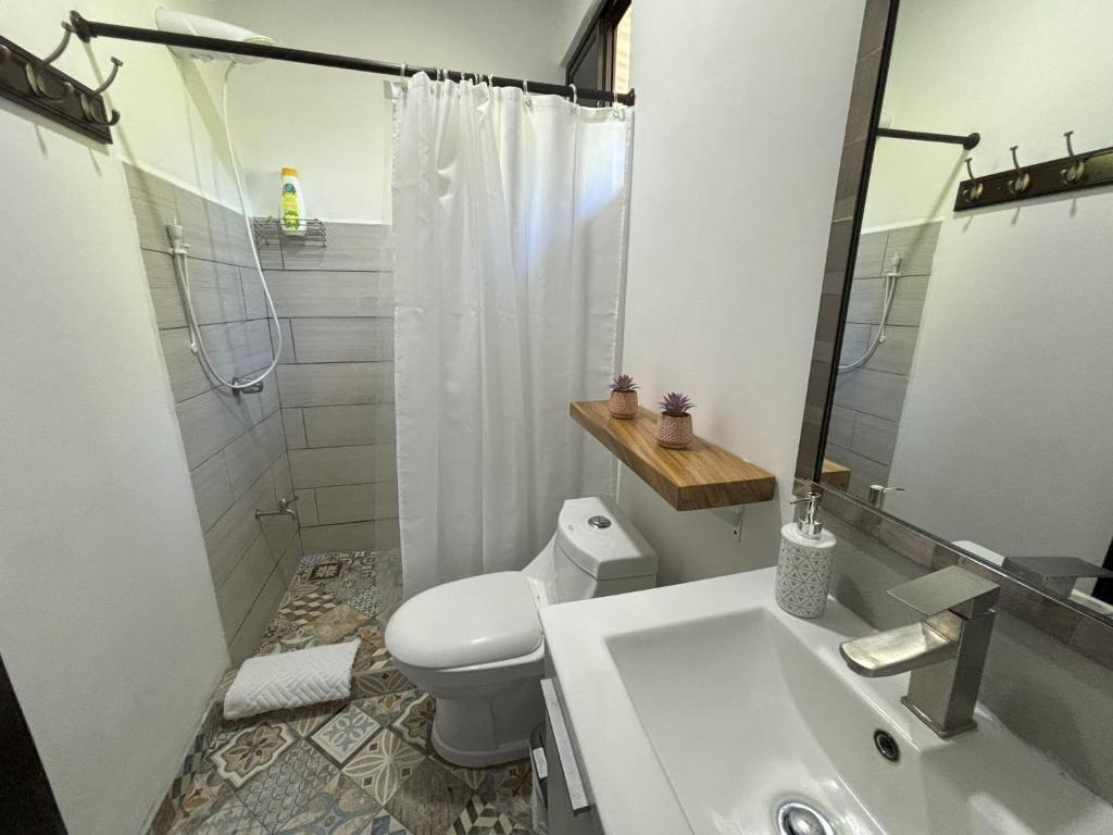 Koupelna v ubytování Amazilia Guesthouse