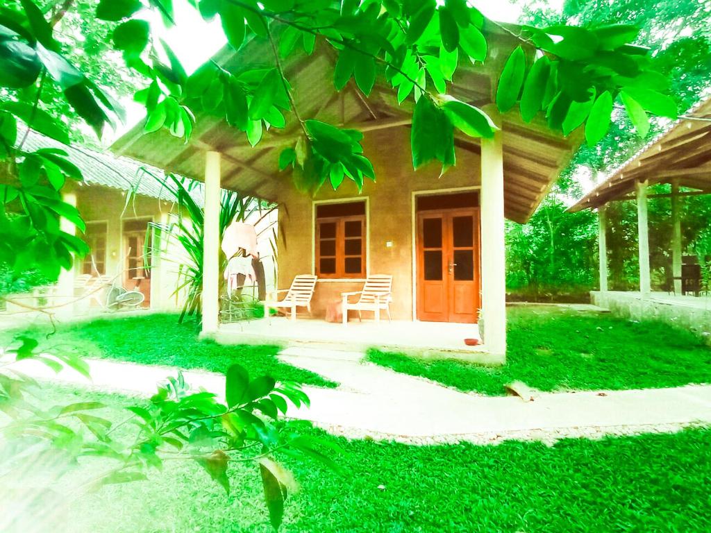 Zahrada ubytování Monkey Jungle Cottage