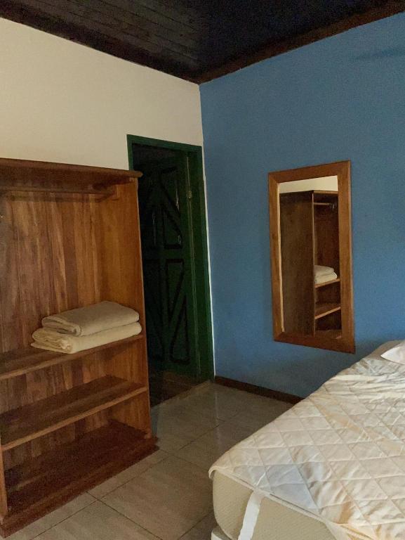 Postel nebo postele na pokoji v ubytování Pousada da Rita