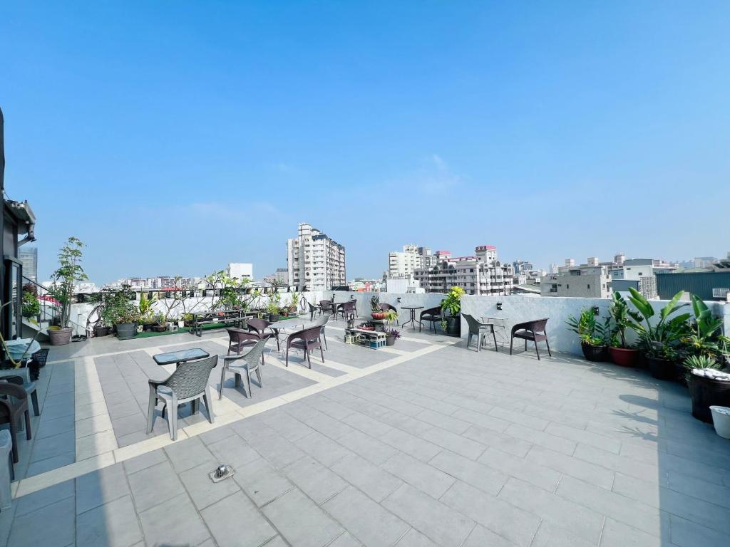 Nespecifikovaný výhled na destinaci Yongkang nebo výhled na město při pohledu z hotelu