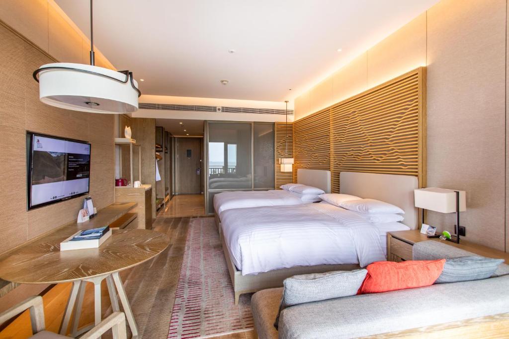 Shenzhen Marriott Hotel Golden Bay - Chambre Jumelle De Luxe