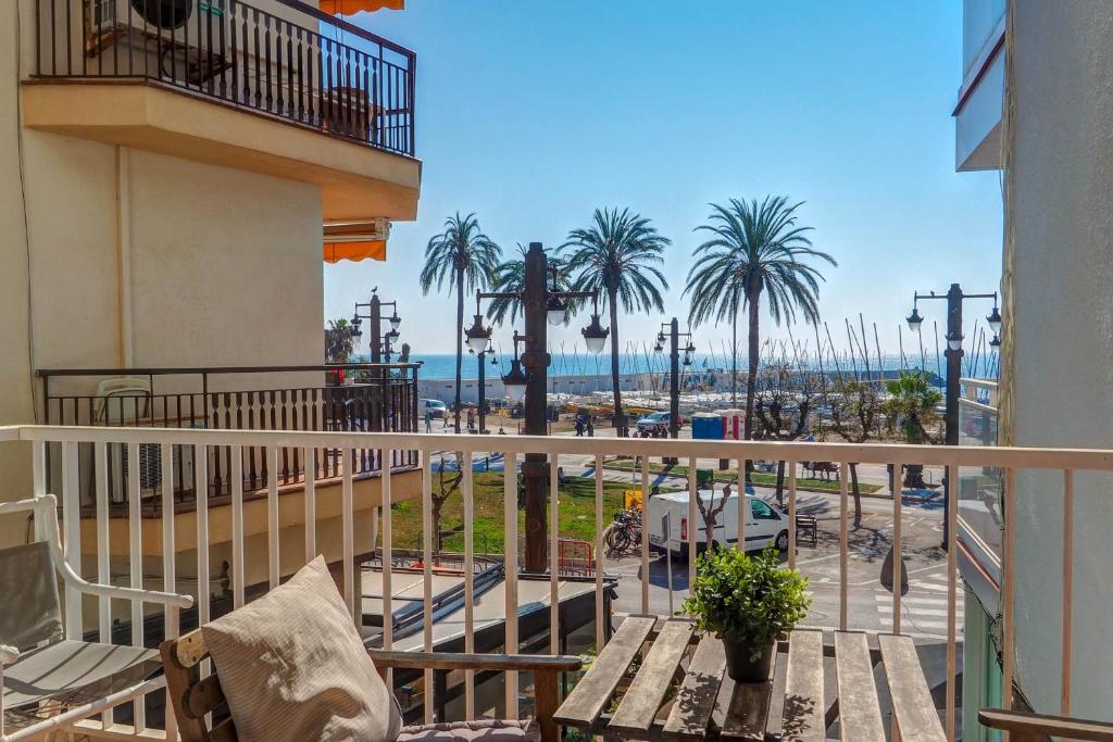 A balcony or terrace at La Gioia 1 by Hello Homes Sitges