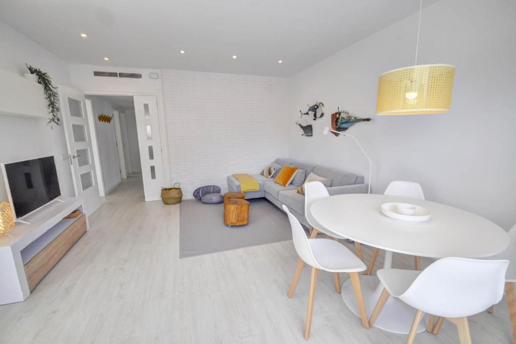 Posedenie v ubytovaní The Luxor Apartment by Hello Homes Sitges