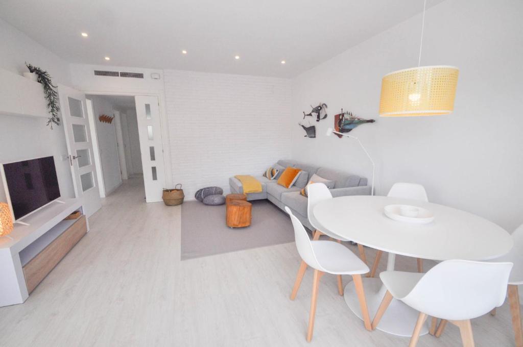 Posedenie v ubytovaní The Luxor Apartment by Hello Homes Sitges