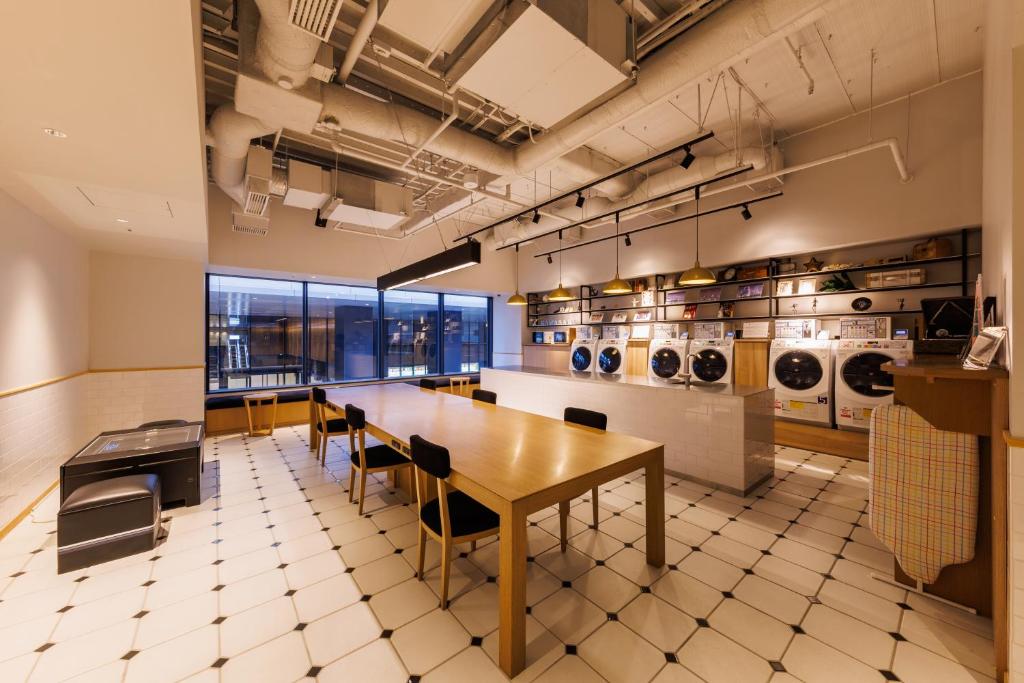 Kuchyň nebo kuchyňský kout v ubytování Hotel Metropolitan Kawasaki