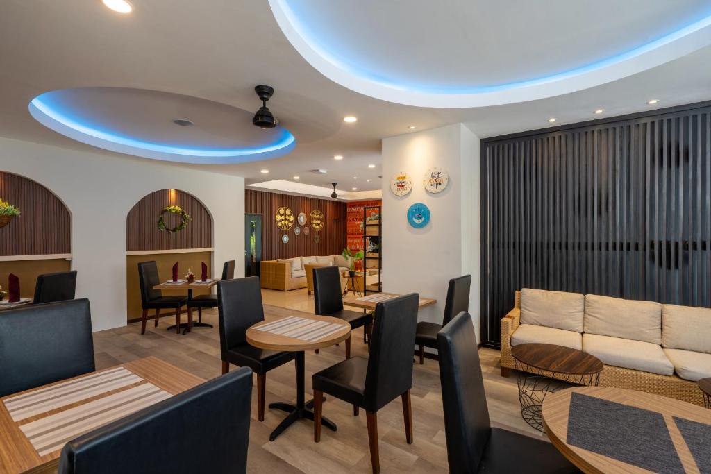 Posezení v ubytování Everyday Hotel Kuta Central